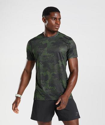 Gymshark Sport Muške T Shirts Svijetlo Zelene | HR 2492AHK